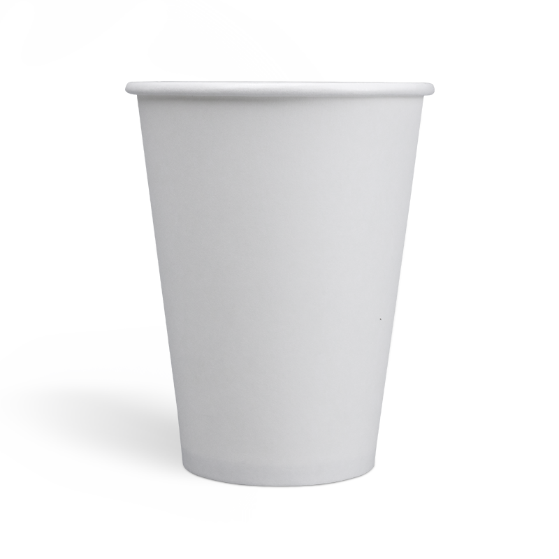 12oz Compostable PLA coating Single Wall Paper Cups