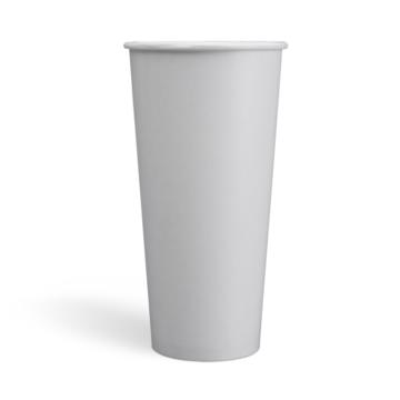 What are the advantages of cold drink paper cups compared to plastic?